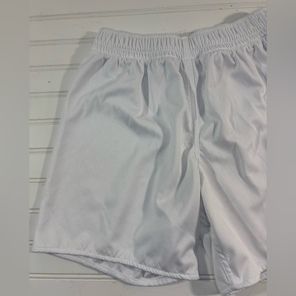 Women’s Basketball Shorts White Size Small Unbranded Athletic Inside Tie - Picture 5 of 13